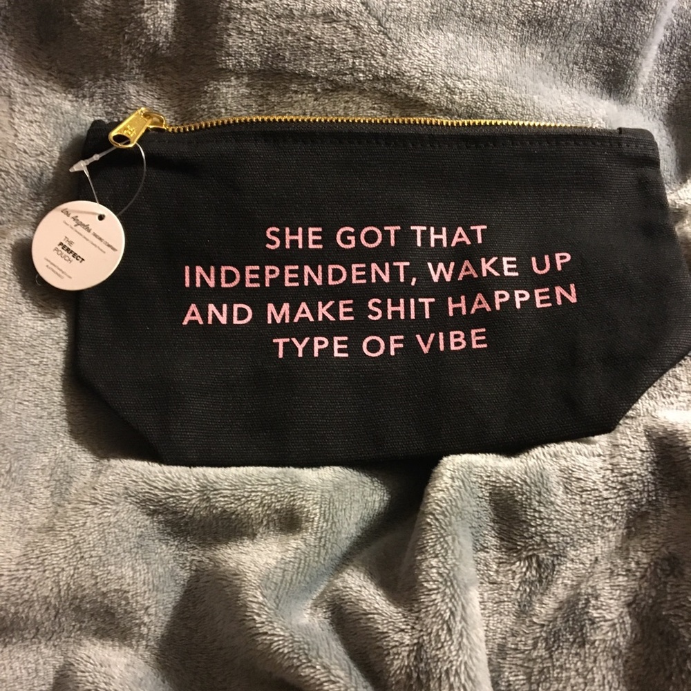 BNWT LA Trading Co Makeup Pouch